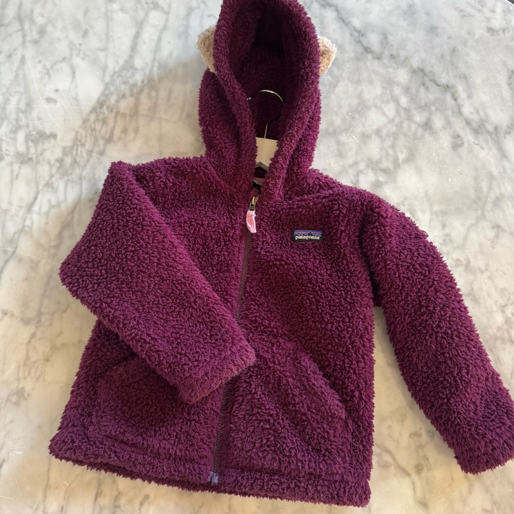 Patagonia Toddler Hooded Fleece Jacket